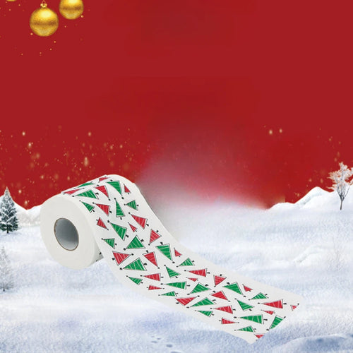 Christmas Toilet Roll Paper Home Santa Claus Bath Toilet Roll Paper