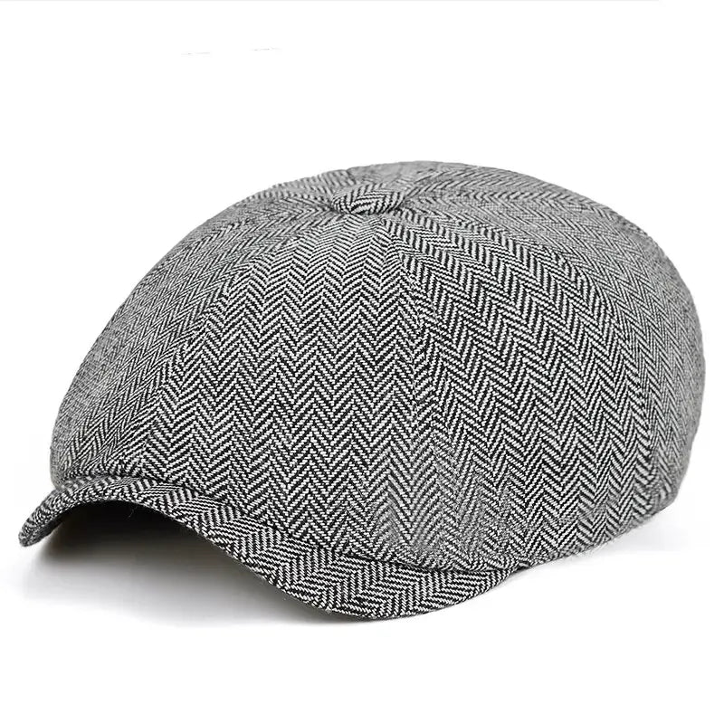 Retro Newsboy Caps Men British Painters Hats Autumn Winter Berets