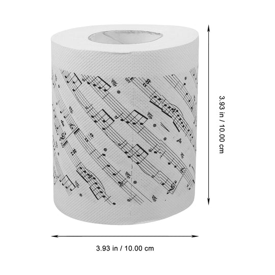 Toilet Paper Musical Note Table Napkins Notes Printing Tissue Soft