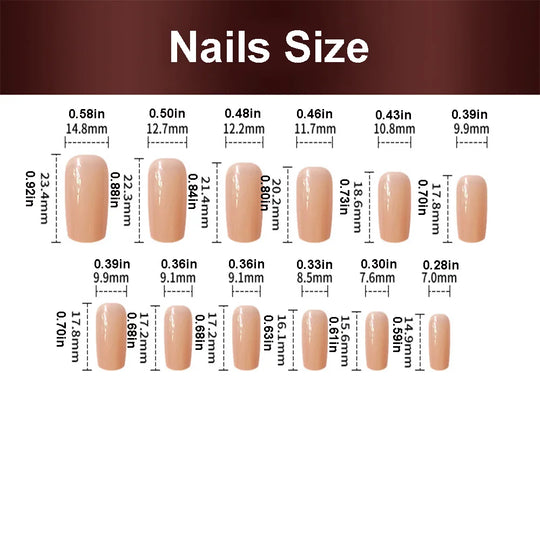 24pcs/set short saure fake nails for Spring summer season french style flowers butterfly design press on false nail art tips