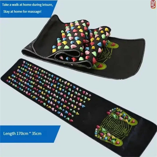 Fingerpressure Board Foot Foot Massage Pad Health Walk Foot Pressure Board Foot Massage Pad Imitation Goose Soft Stone Road