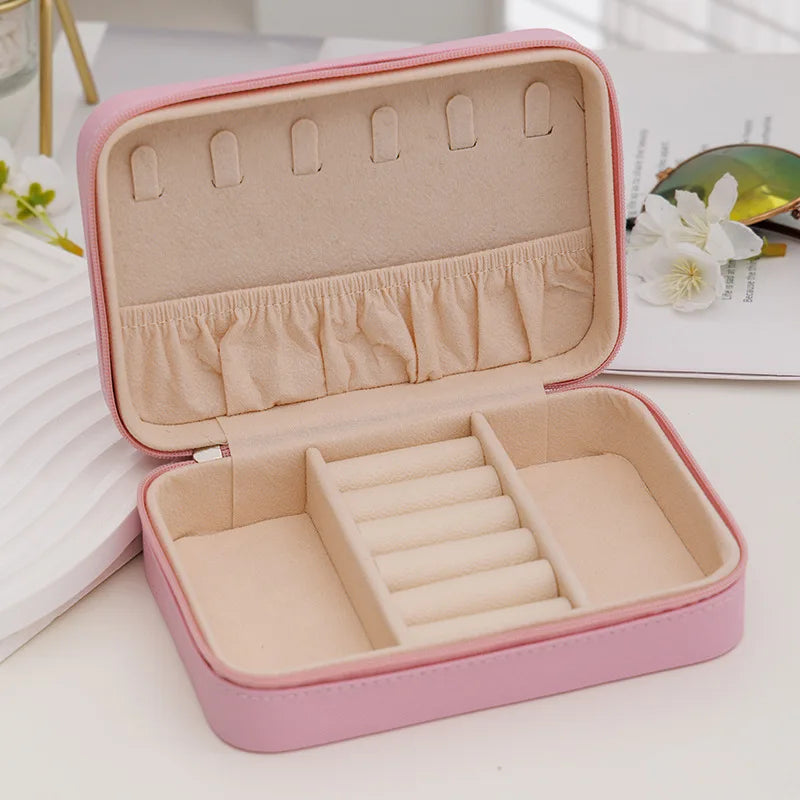 Three-layer Jewelry Storage Box for High-end Exquisite Necklaces, Earrings,Gold Jewelry Box Hand Accessories with Large Capacity