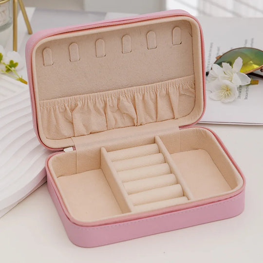 Three-layer Jewelry Storage Box for High-end Exquisite Necklaces, Earrings,Gold Jewelry Box Hand Accessories with Large Capacity