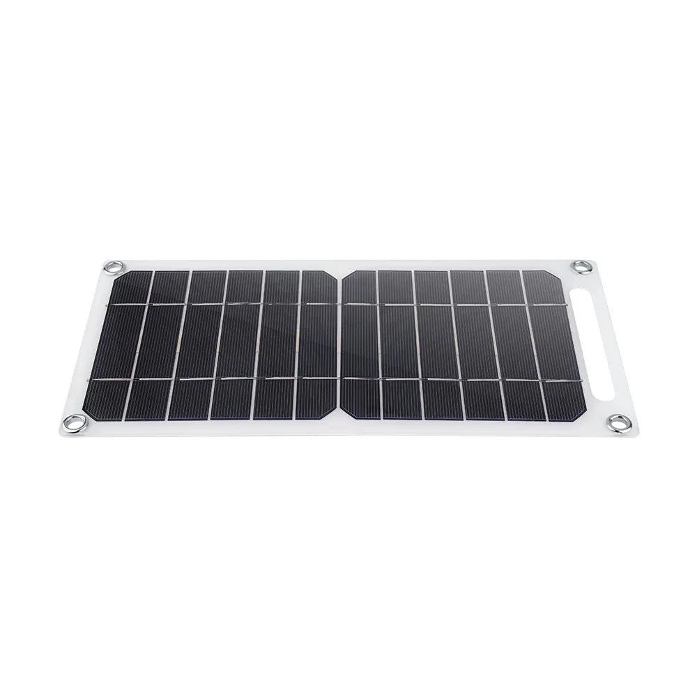 35W Solar Panel With USB Waterproof Outdoor Hiking And Camping