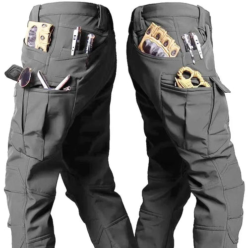 Softshell Warm Pants Men's Waterproof Sharkskin Fleece Working