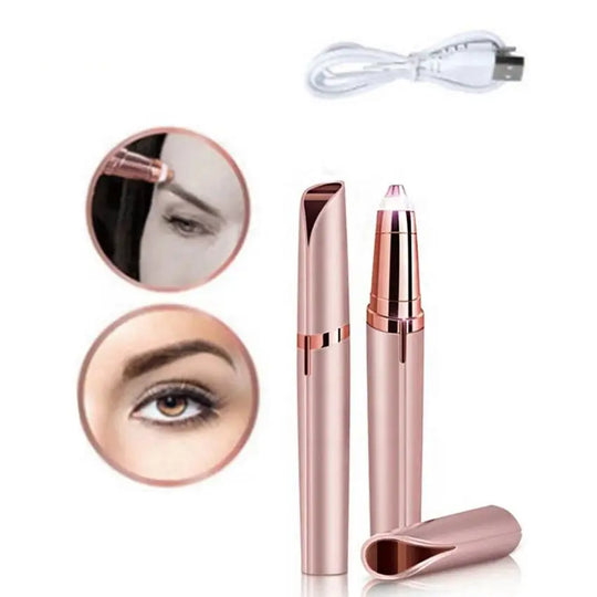 Smart Electric Eyebrow Trimmer Pen – Precision Hair Removal for Brows