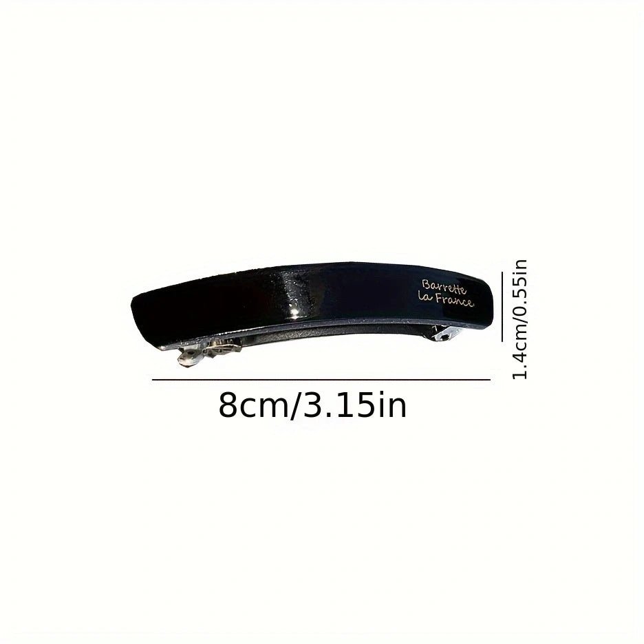 Acetate Hair Clip Elegant Hairgrip Colorful Geometric Barrettes