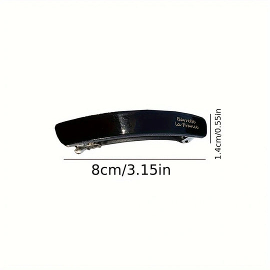 Acetate Hair Clip Elegant Hairgrip Colorful Geometric Barrettes