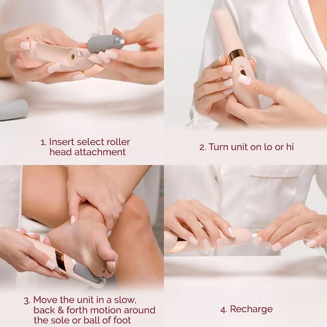 Electric Callus Remover for Feet, Rechargeable Foot File Pedicure