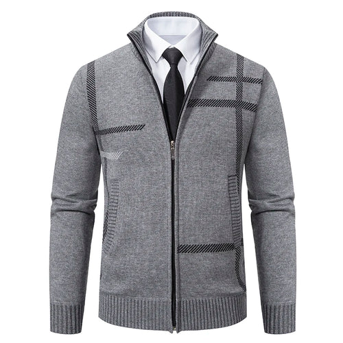 Man Knit Sweater Jacket Fleece Cardigan Amazon Men's Clothes Luxury
