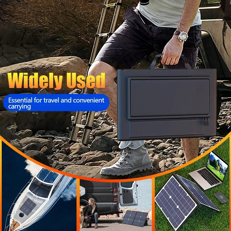 1000W  Solar Panel Kit Complete Camping Foldable Solar Power Station