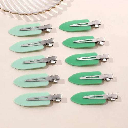 10pcs/set Women Hair Clips Side Bangs Fix FringeBarrette Makeup Tools