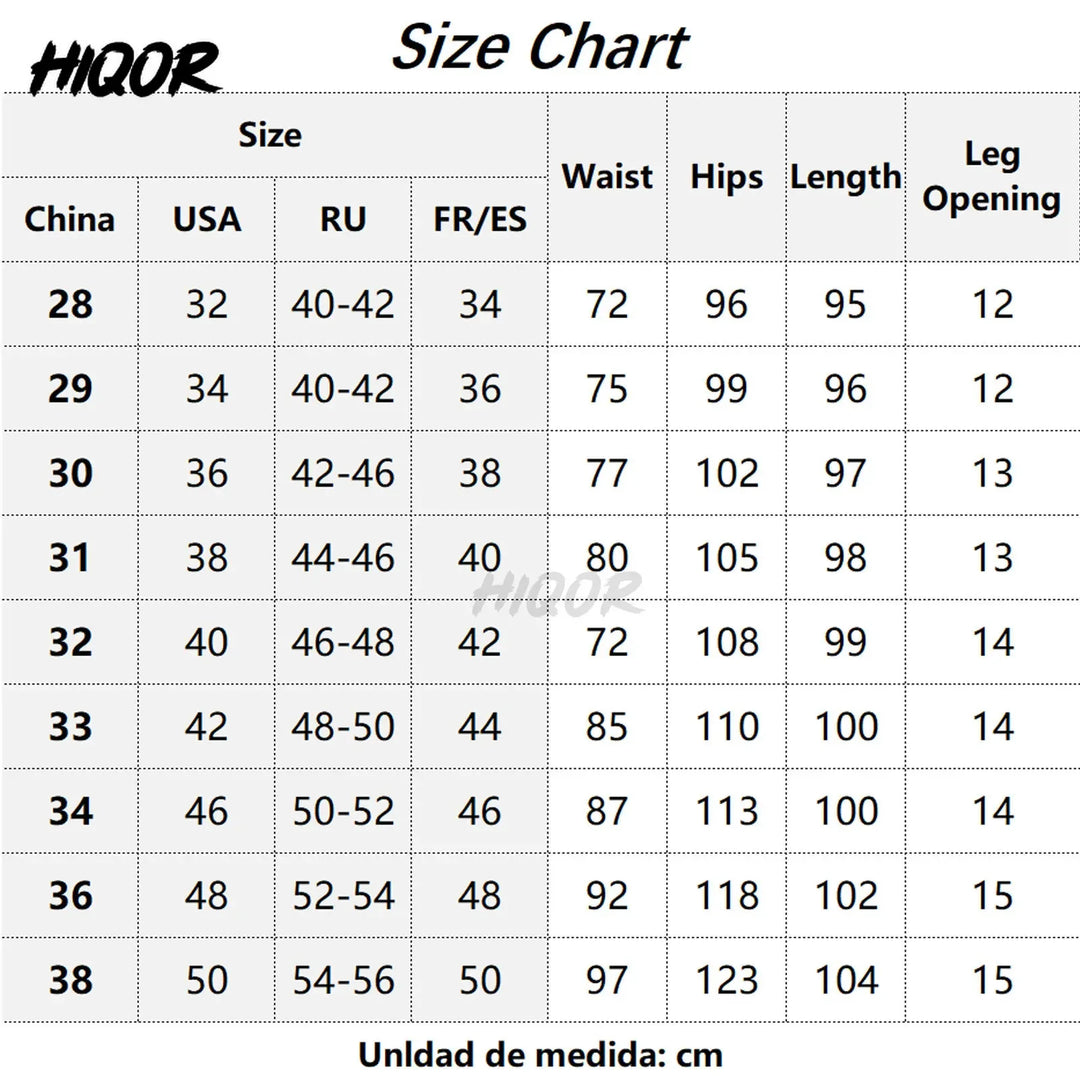 HIQOR 2024 New Cargo Pants Men Winter Man Y2k Harem Tactical Pants for