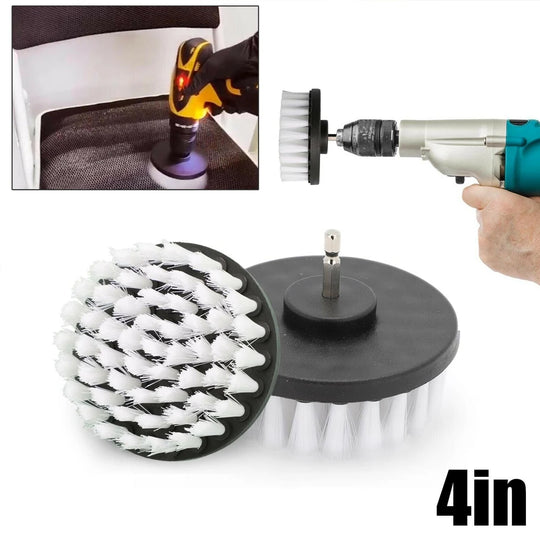 4 Inch Soft Drill Brush Electric Scrubber Drill Disc Brushes Polisher