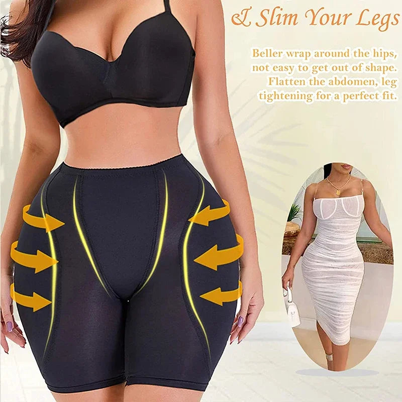 Bum Enhancer Hip Butt Lifter Cushion Padded Panties Women