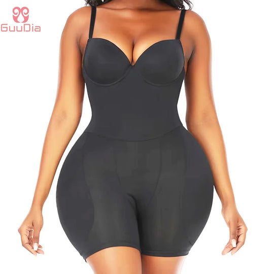 Removable Hip Padded 3D Cup Open Crotch Row Hook Buckle Back