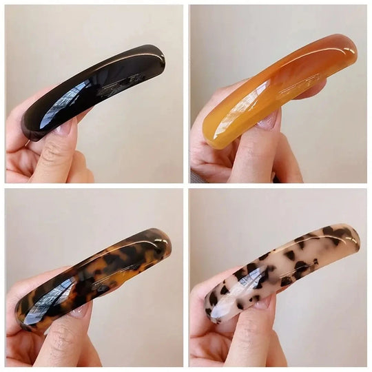High Quality Chic Hair Clip Spring Clip for Girl French Large Hairpin