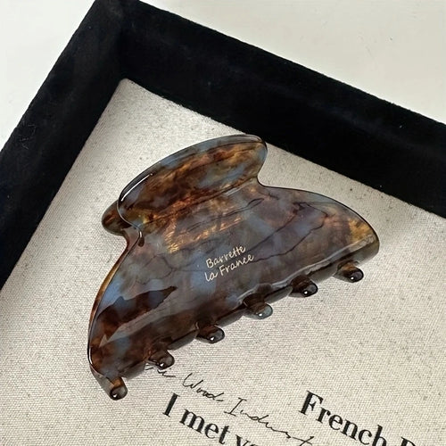 Elegant Acetate Hair Claw Medium Size Sweet Hair Clip Shark Clip Women