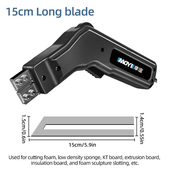 Electric Hot Knife Rope Cutter Fabric Cutting Tool Heat Cutter Heat Sealer forSponge Cloth Board Webbing Continuous Working