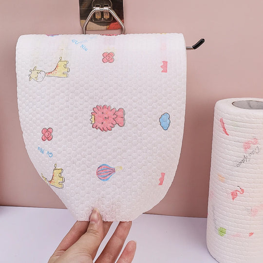 50/100pcs A Roll  Dish Cloth Disposable Rags Non -woven Rag Home Kitchen One-time Dishrag Universal Car Wipe Shoe Cleaning Wipes