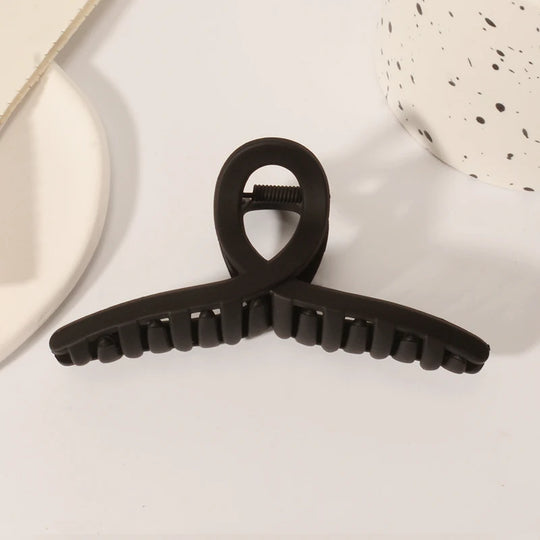 5PCS Frosted Hair Clips Simple Big Hair Claw Clips for Women Girls Thin Thick Curly Hair Jaw Clips Shark Clips Hair Accessories
