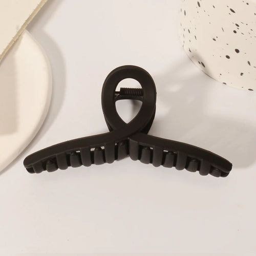 5PCS Frosted Hair Clips Simple Big Hair Claw Clips for Women Girls