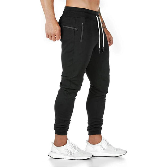 Men's Gym Pants Workout Running Athletic Joggers Slim Fit Sport Track