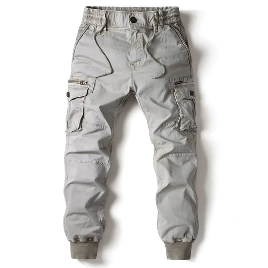 Cargo Pants Men Jogging Casual Pants Cotton Full Length Tactical