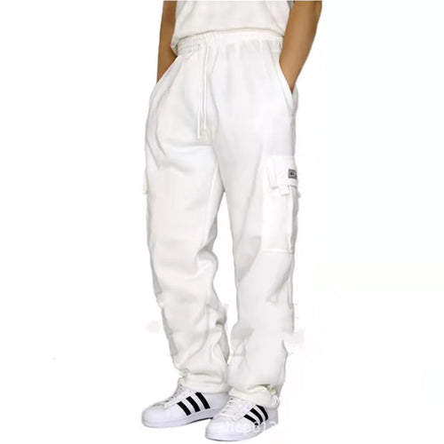 Autumn And Winter New Men Plus Thin Fleece Bunched Feet Tooling Casual
