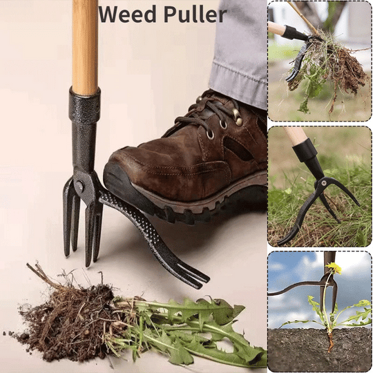 Stand Up Weed Puller Tool Weeding Head Replacement Claw Weed Remover Hand Tool For Outdoor Garden Lawn Without Bending Kneeling