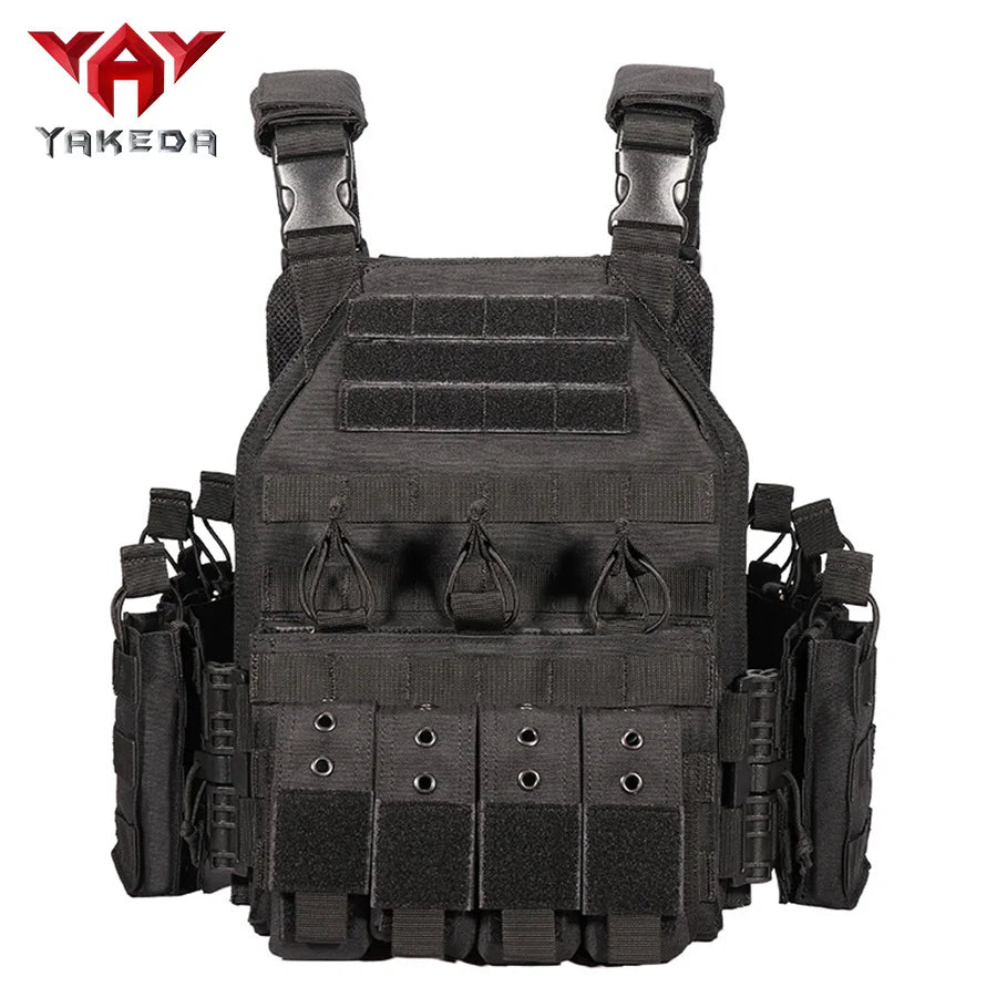 Quick dismantling tactical training vest outdoor CS protective equipment combat vest camouflage suit