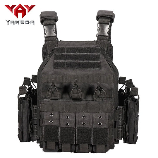 Quick dismantling tactical training vest outdoor CS protective equipment combat vest camouflage suit