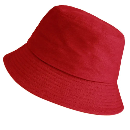 Reversible Blank Bucket Hat Summer Travel Beach Sun Hat for Women Men