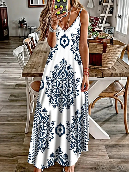 Summer New Animal Fresh Print Sexy And Fashionable V-neck Suspender