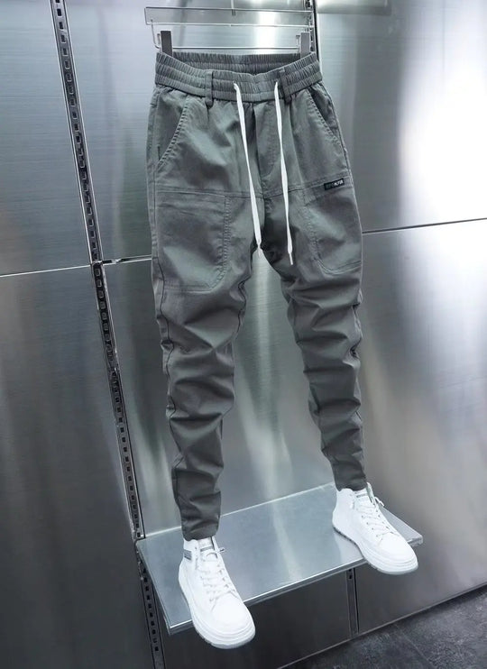 Cargo Pants Men Streetwear Cotton Joggers Hip Hop Fashion Sweatpants