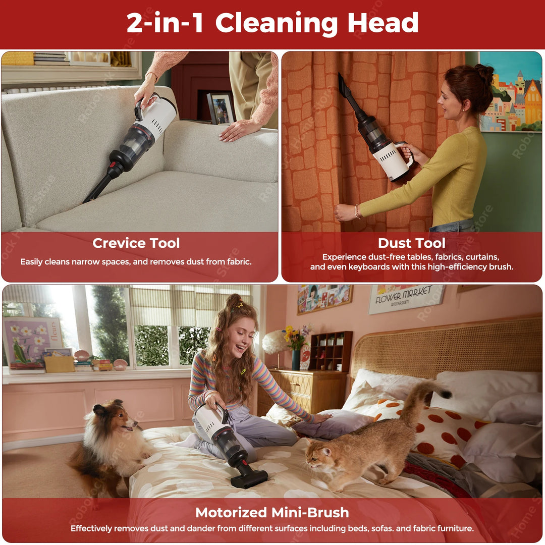 roborock Dyad Pro/Combo Wet and Dry Vacuum Cleaner with 17000Pa Power