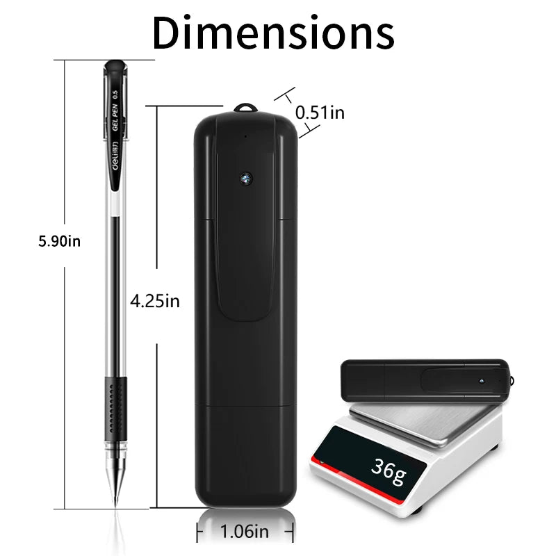 GJUELIRRA V8 Police Body Camera 1080P Full HD Wearable Video Security Cam IR Night Vision Mini Camcorders Mini Body Camera