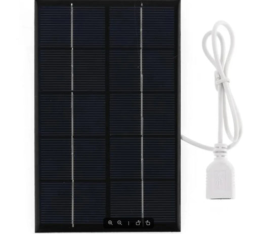 35W Solar Panel With USB Waterproof Outdoor Hiking And Camping