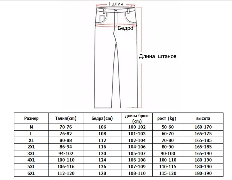 Winter Double Layer Men's Cargo Pants Warm Thick Baggy Pants Cotton