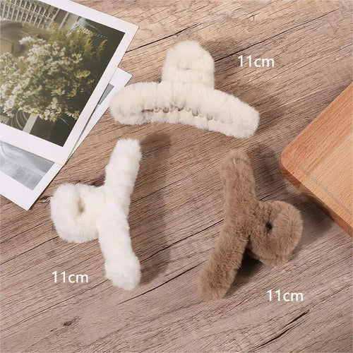2/3/4Pcs Headwear Set Women Fashion Claw Clip Coffee Black Acrylic
