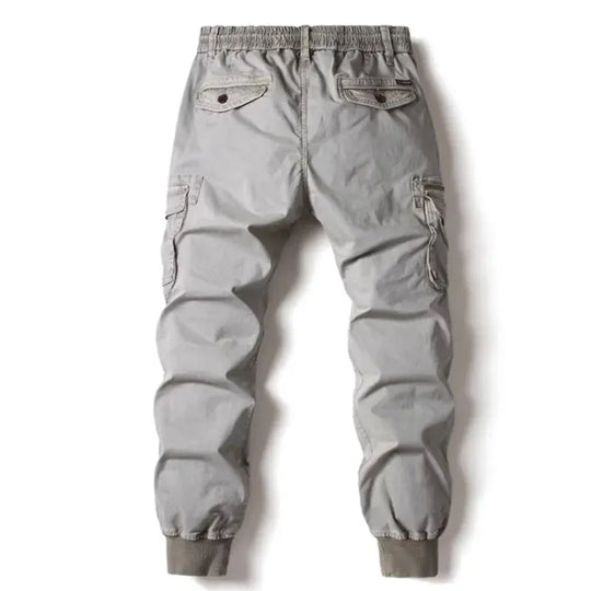 Cargo Pants Men Jogging Casual Pants Cotton Full Length Tactical