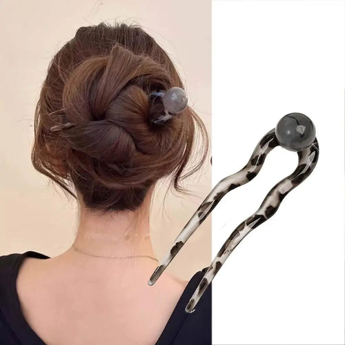 Retro S Shape Ponytail Twist Hair Clips New Fashion Multi-colour