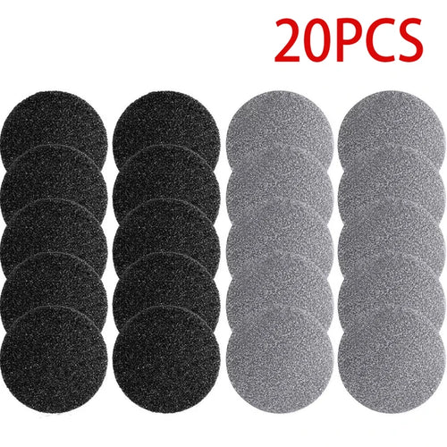 40 Pieces Regular Coarse Replacement for Portable Electric Foot