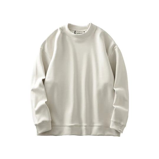 DUKEEN Fleece Half-Turtleneck Dralon Sweatshirts for Men Autumn and