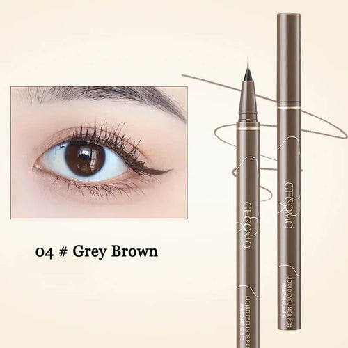 Ultra Thin Black Brown Lower Eyelash Eyeliner Pen Waterproof Lasting