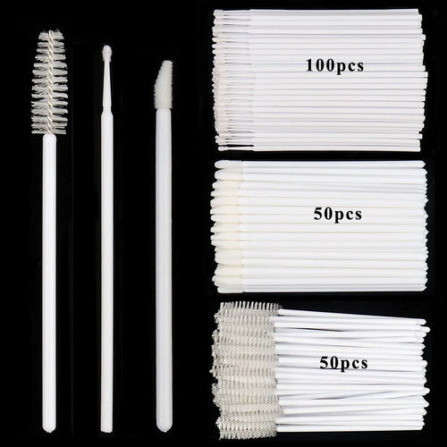 200pcs Disposable Brushes Set Mascara Wands Lip Brushes Microbrush