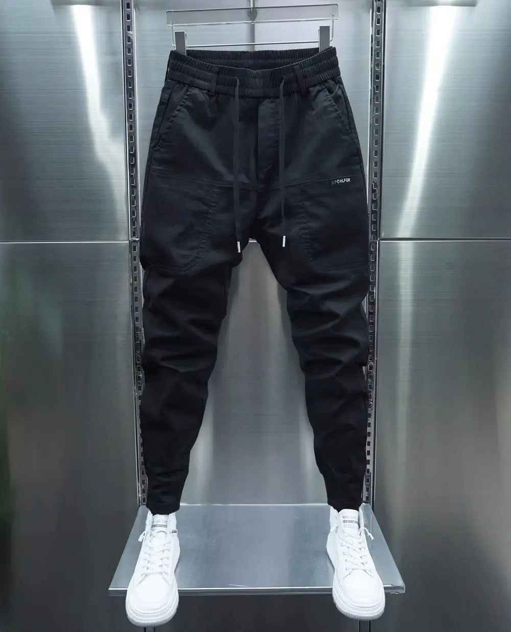 Cargo Pants Men Streetwear Cotton Joggers Hip Hop Fashion Sweatpants