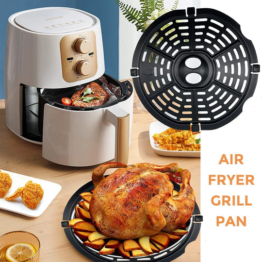Airfryer Basket Replacement Grill Pan Oven Baking Mat Air Fryer Grid