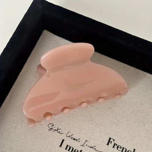 Elegant Acetate Hair Claw Medium Size Sweet Hair Clip Shark Clip Women