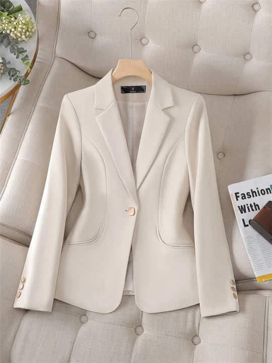 Spring Autumn Blazers New Small Suit Jacket Women Fashion Jacket